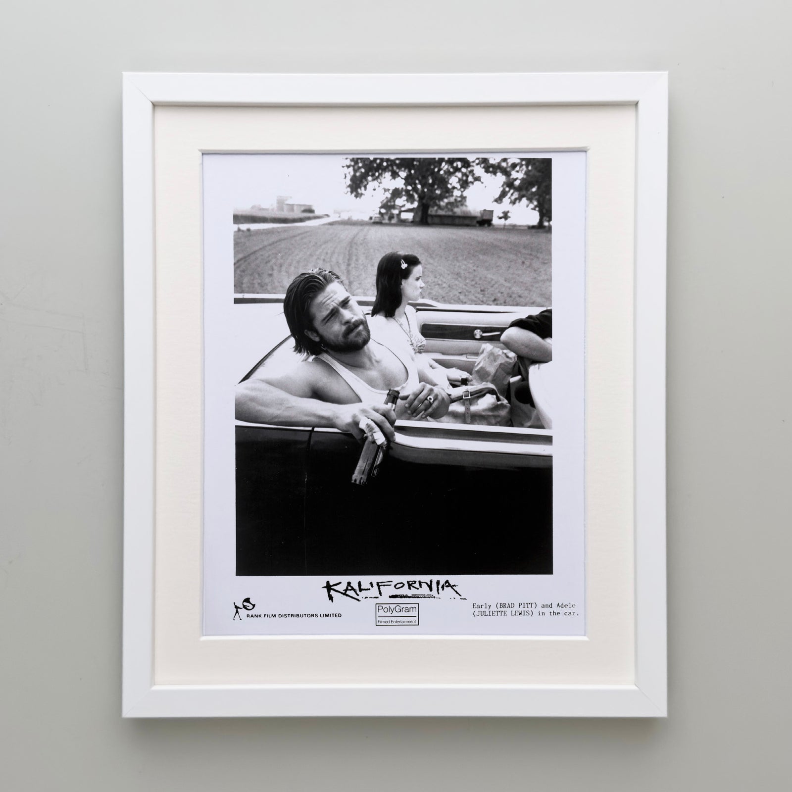 Kalifornia 1993 Publicity Film Movie Press Still Framed