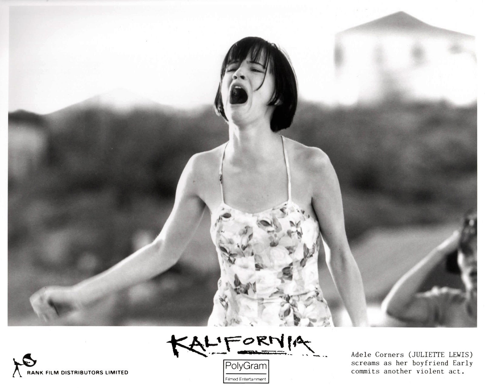 Kalifornia 1993 Publicity Film Movie Press Still Framed