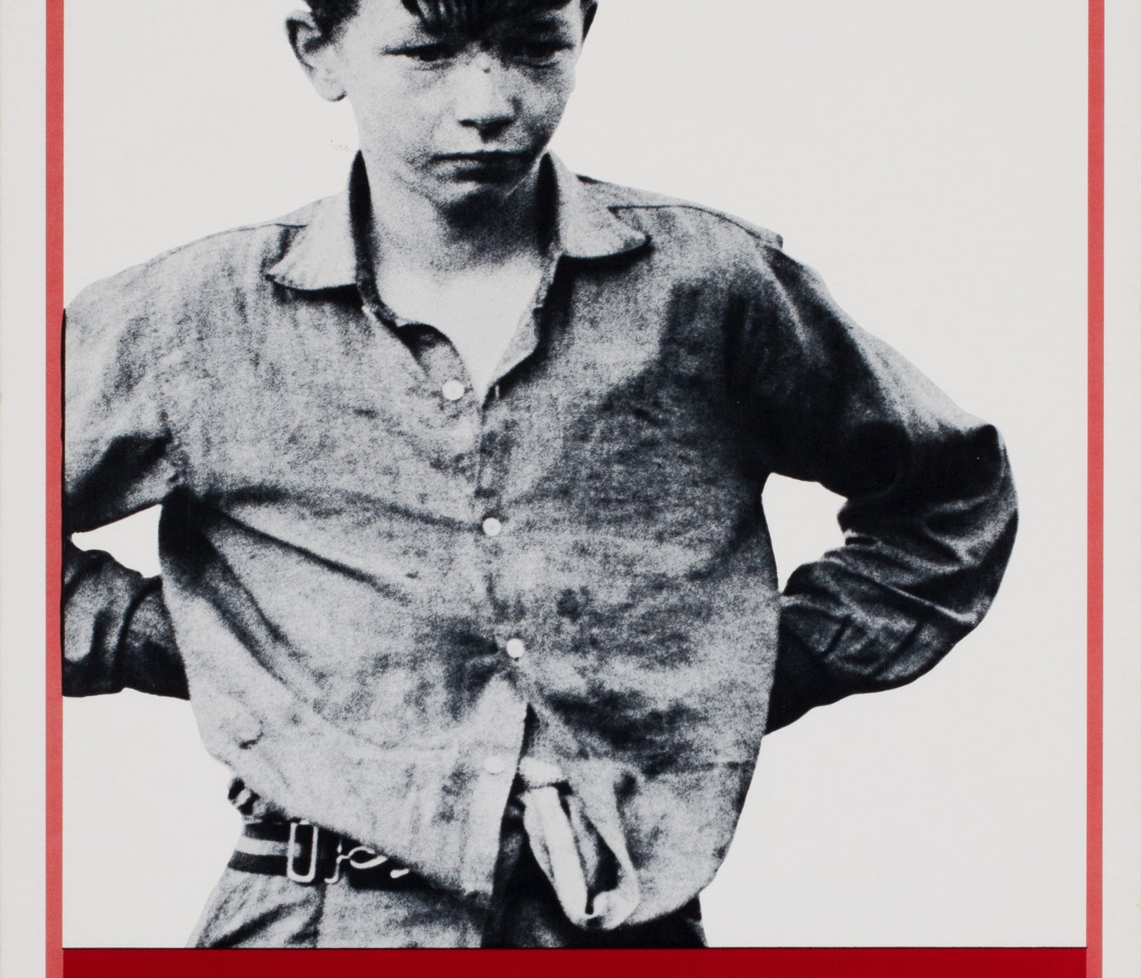 Kes 1971 US Insert Film Movie Poster - detail