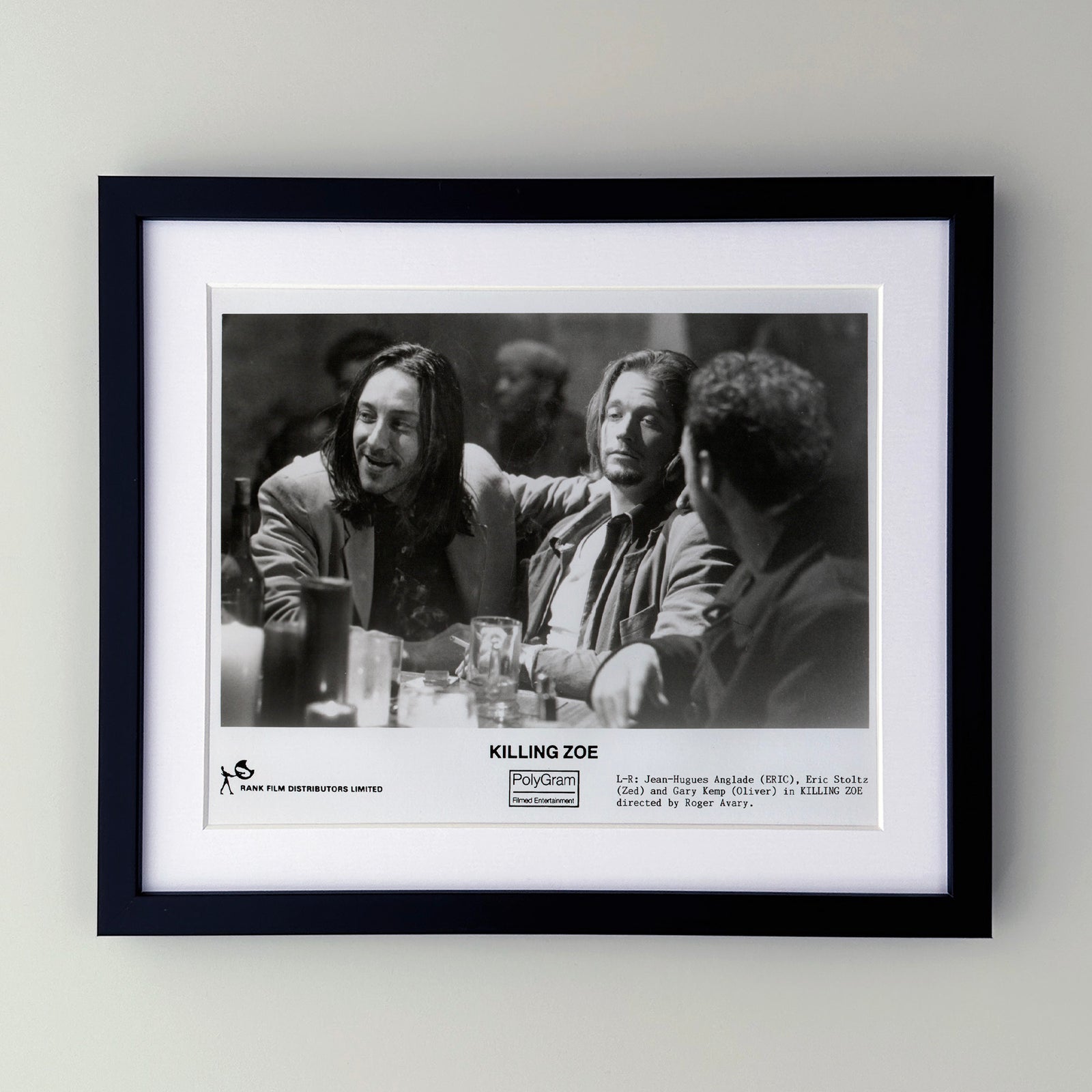 Killing Zoe 1993 Film Movie Press Publicity Still Framed