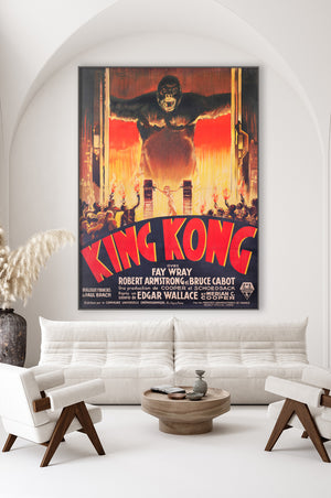 King Kong 1933 French Grande Style A Film Poster Roland Coudon
