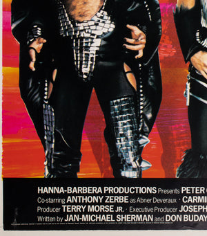 Kiss - Attack of the Phantoms 1979 UK Quad Film Movie Poster - detail