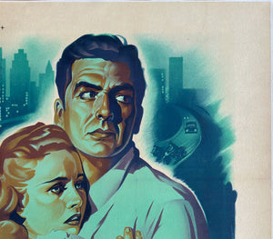 Kiss of Death 1947 French Grande Style A Film Movie Poster, Roger Soubie - detailKiss of Death 1947 French Grande Style B Film Movie Poster, Roger Soubie - detail