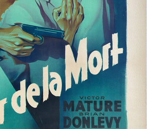 Kiss of Death 1947 French Grande Style A Film Movie Poster, Roger Soubie - detailKiss of Death 1947 French Grande Style B Film Movie Poster, Roger Soubie - detail