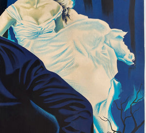 Kiss of the Vampire 1964 French Grande Film Movie Poster, Guy Gerard Noel - detail