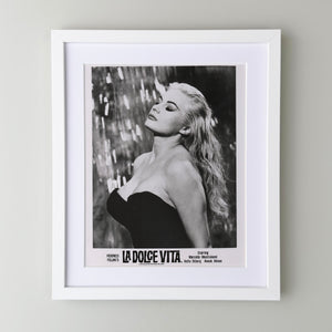 La Dolce Vita 1960 Film Movie Press Publicity Still Framed