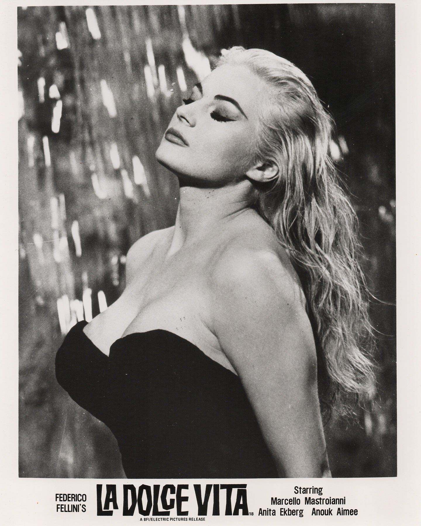 La Dolce Vita 1960 Film Movie Press Publicity Still Framed
