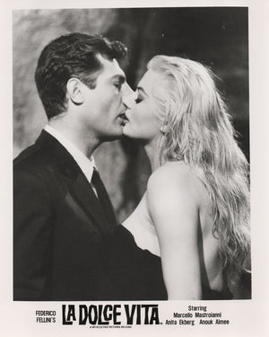 La Dolce Vita 1960 Film Movie Press Publicity Still Framed