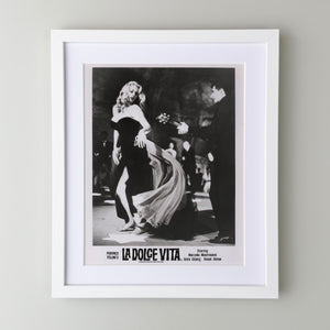 La Dolce Vita 1960 Film Movie Press Publicity Still Framed