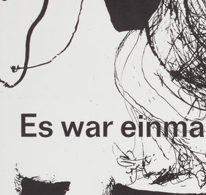 La Belle et la Bete c1960 German A1 Film Movie Poster, Baumgart - detail