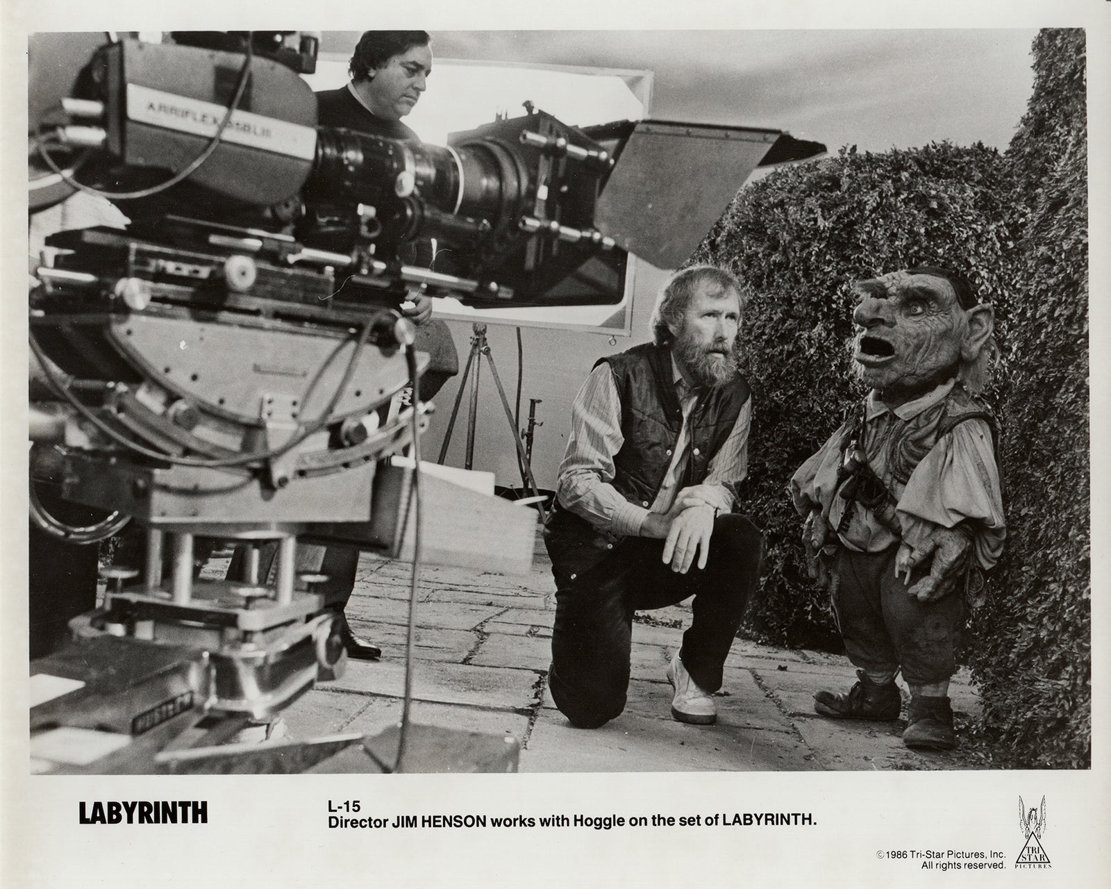Labyrinth 1986 Publicity Film Movie Press Still Framed