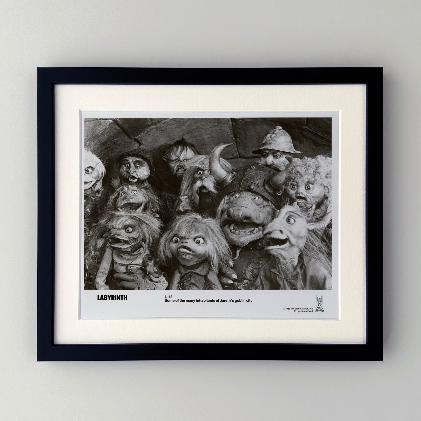Labyrinth 1986 Publicity Film Movie Press Still Framed