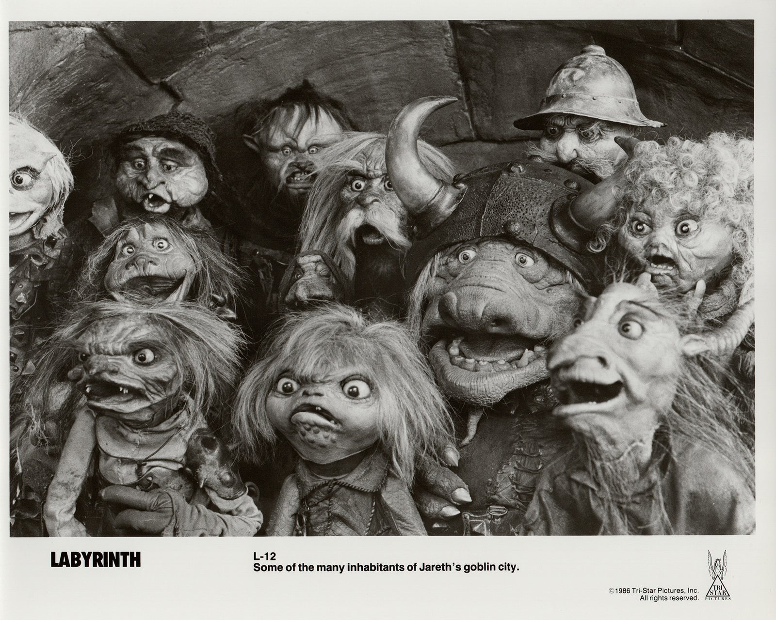 Labyrinth 1986 Publicity Film Movie Press Still Framed