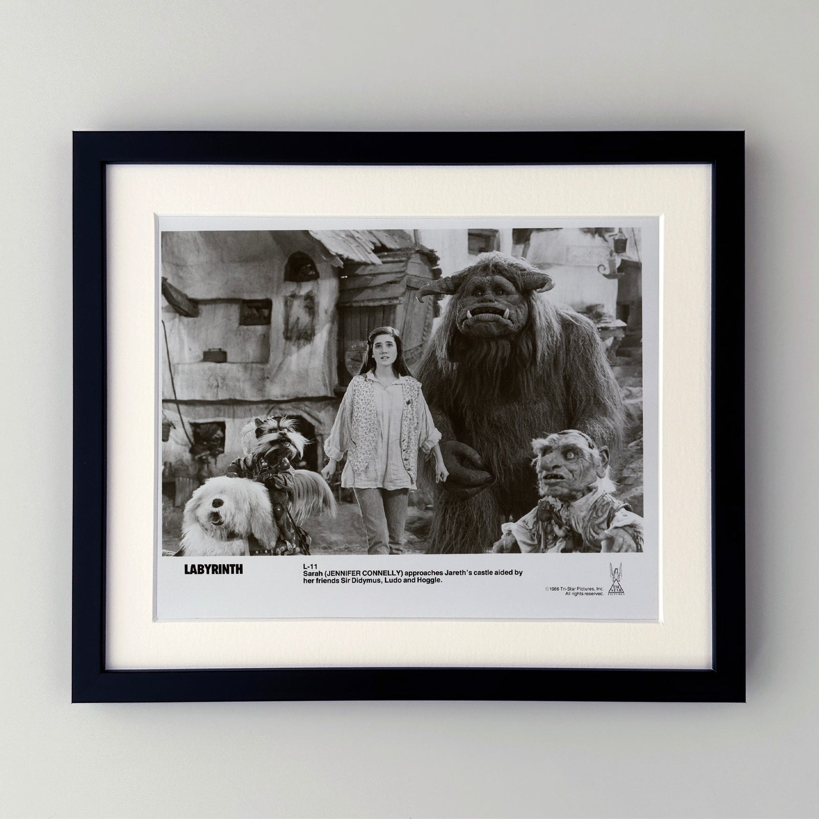 Labyrinth 1986 Publicity Film Movie Press Still Framed