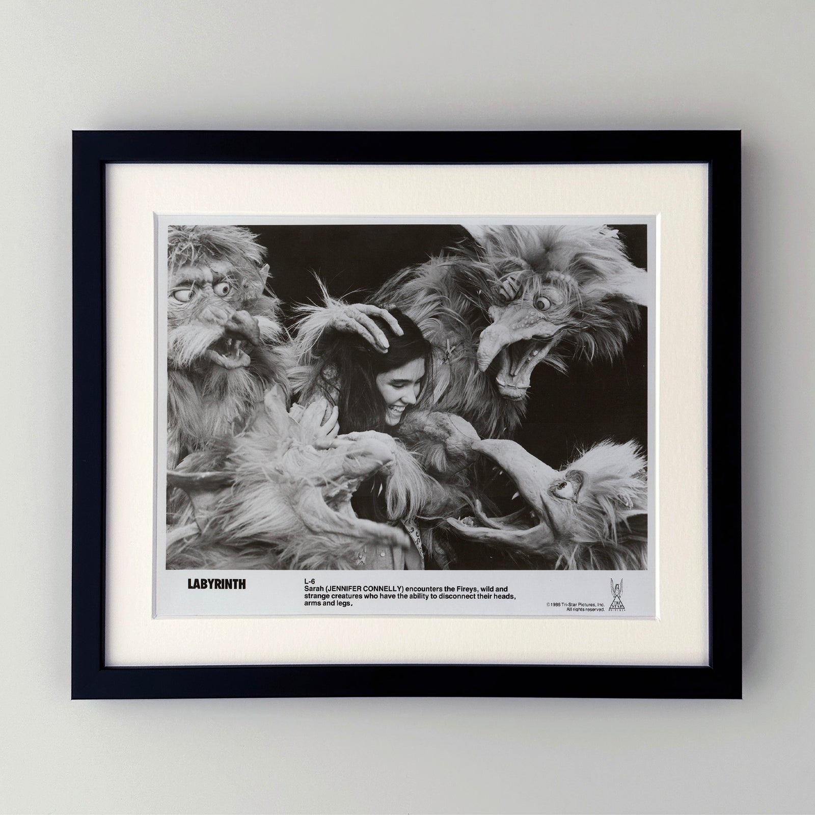 Labyrinth 1986 Publicity Film Movie Press Still Framed