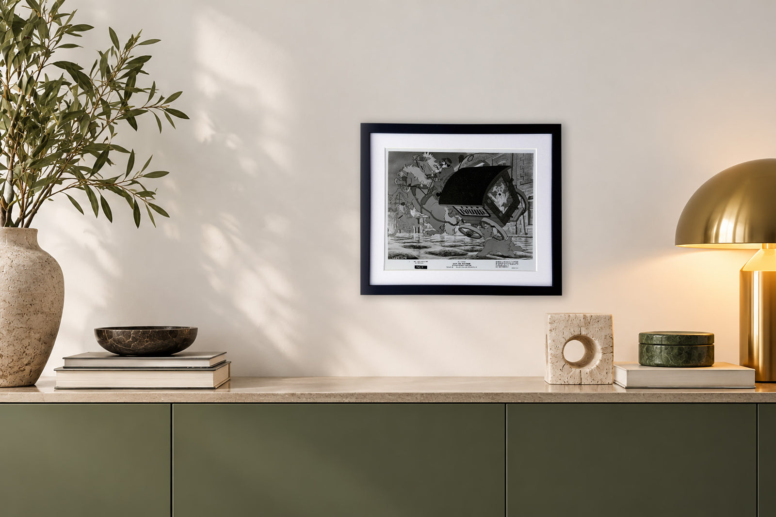 Lady and the Tramp (1955) Film Movie Press Publicity Still Framed