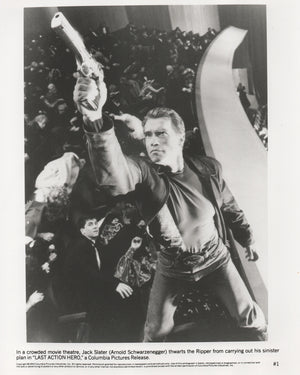 Last Action Hero 1993 Film Movie Press Publicity Still Framed