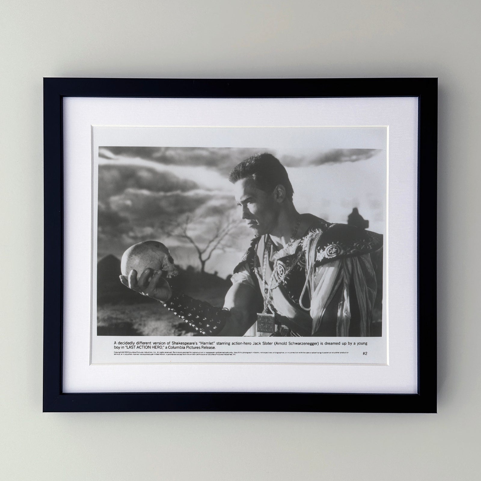 Last Action Hero 1993 Film Movie Press Publicity Still Framed