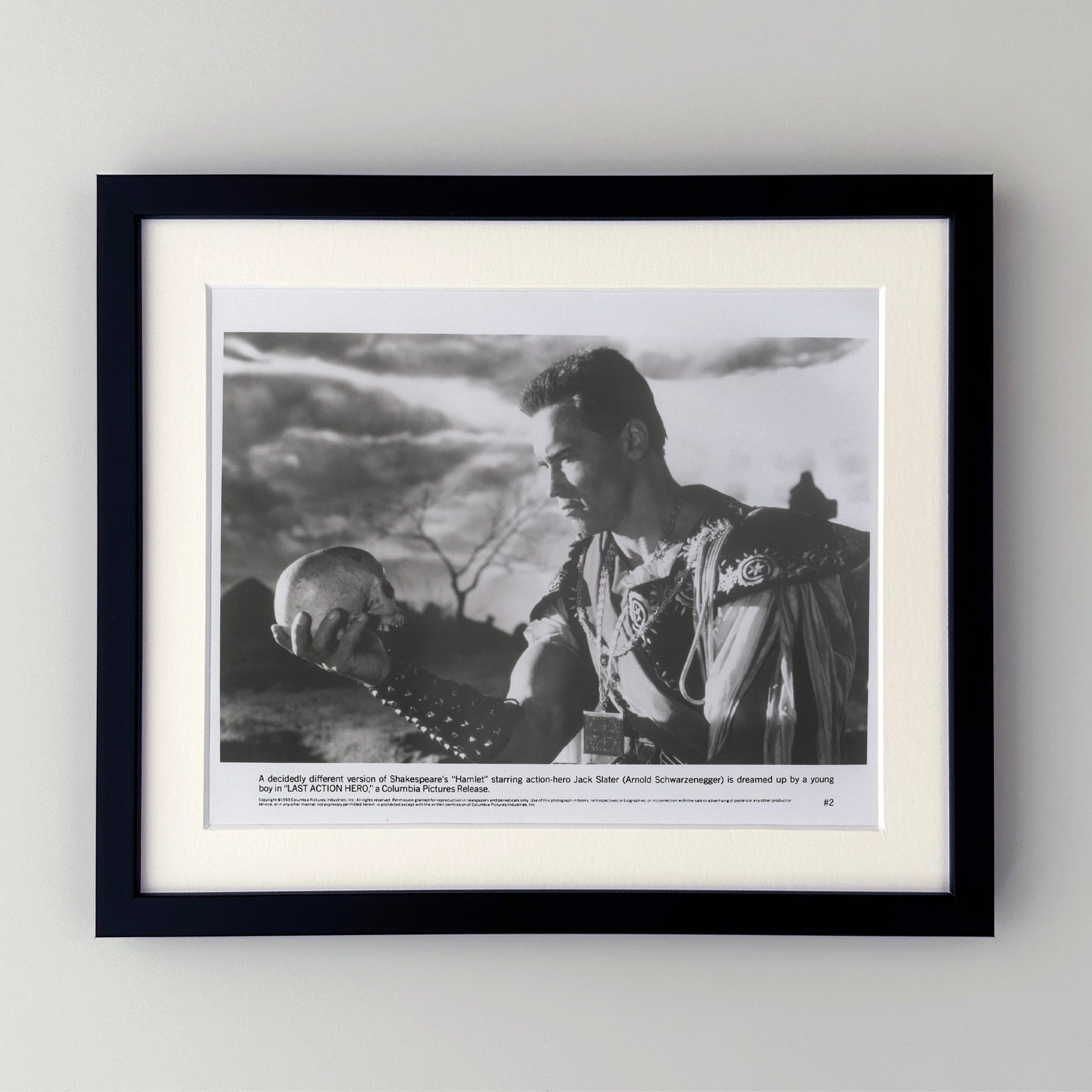 Last Action Hero 1993 Film Movie Press Publicity Still Framed