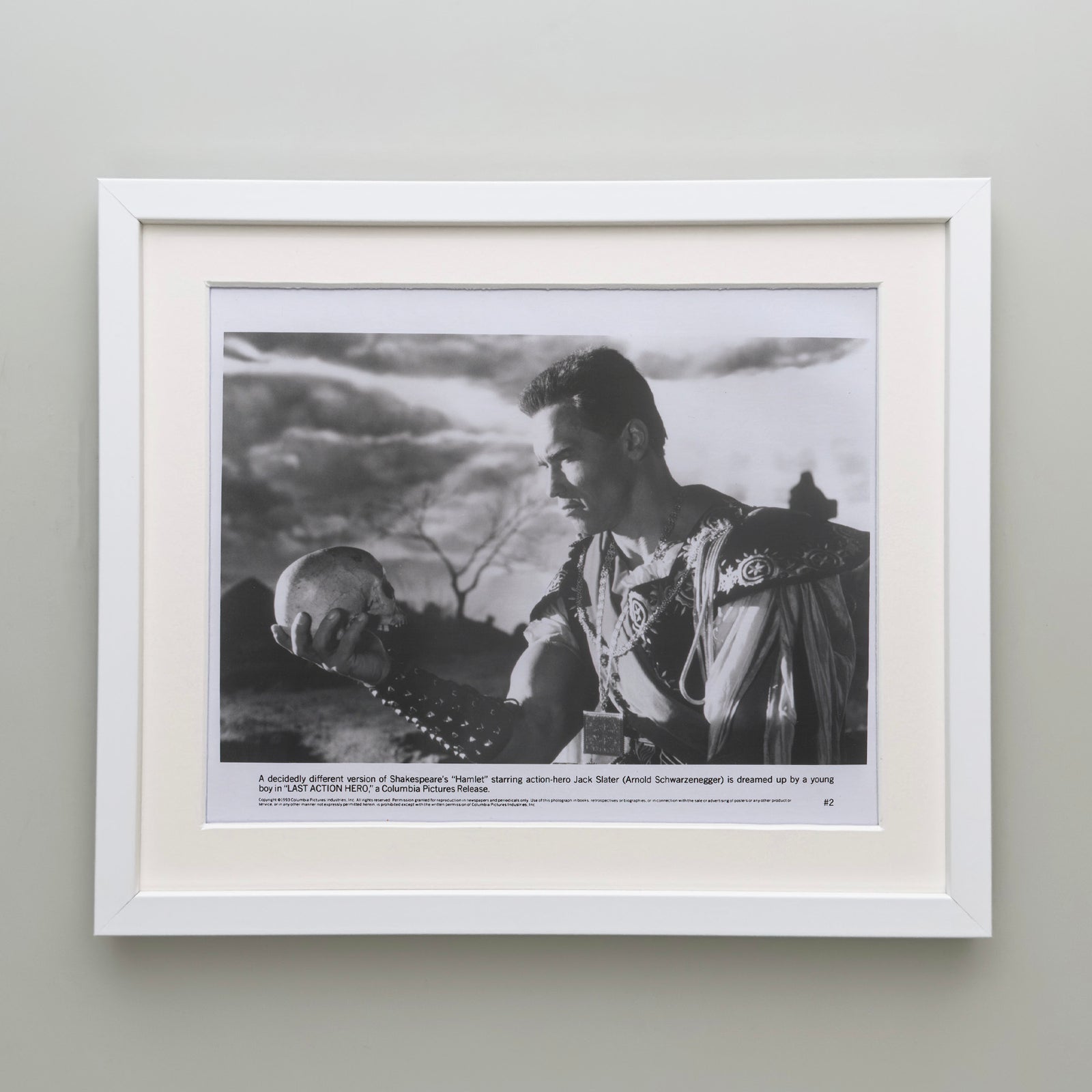 Last Action Hero 1993 Film Movie Press Publicity Still Framed
