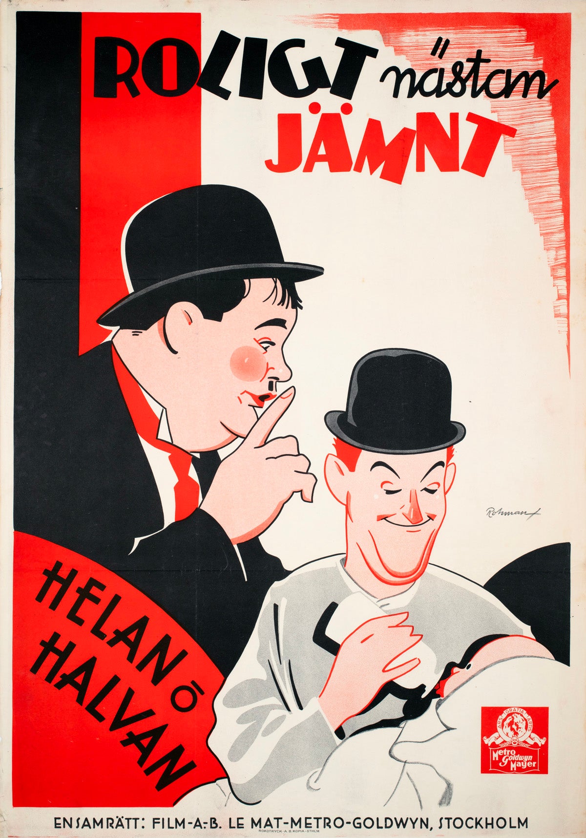 Laurel and Hardy Almost Always Funny 1933 Eric Rohman