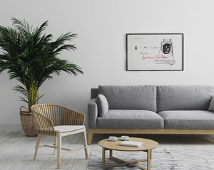 Lawrence of Arabia 1963 French Petite Film Movie Poster, Georges Kerfyser