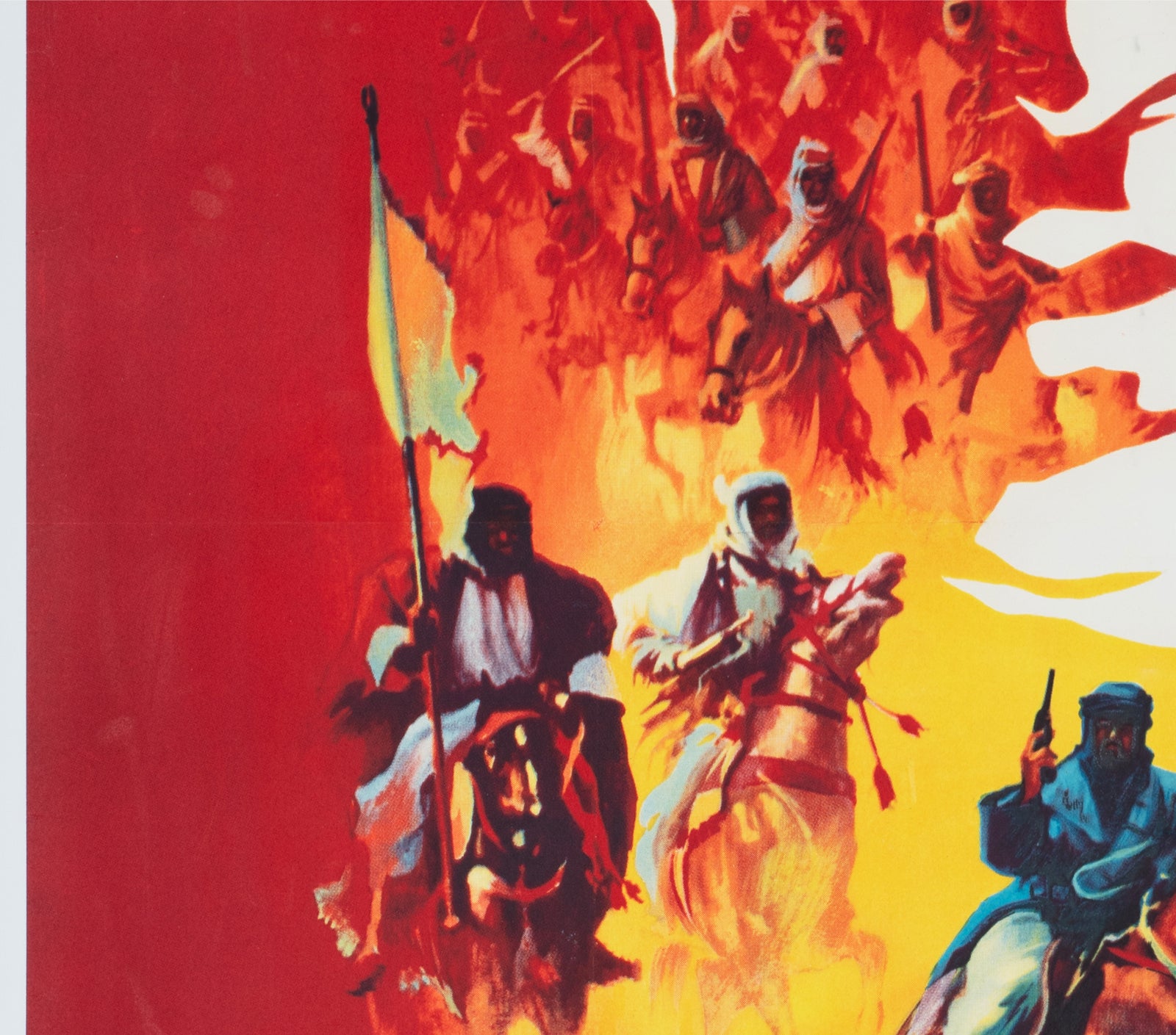 Lawrence of Arabia 1962 French Grande Style B Film Poster Georges Kerfyser - detail