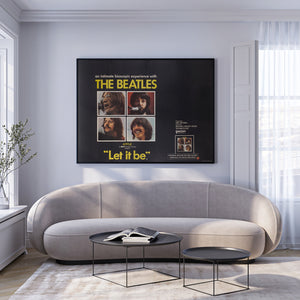 Let It Be 1970 UK Quad Film Movie Poster The Beatles