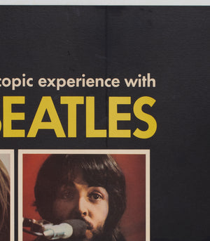 Let It Be 1970 UK Quad Film Movie Poster The Beatles