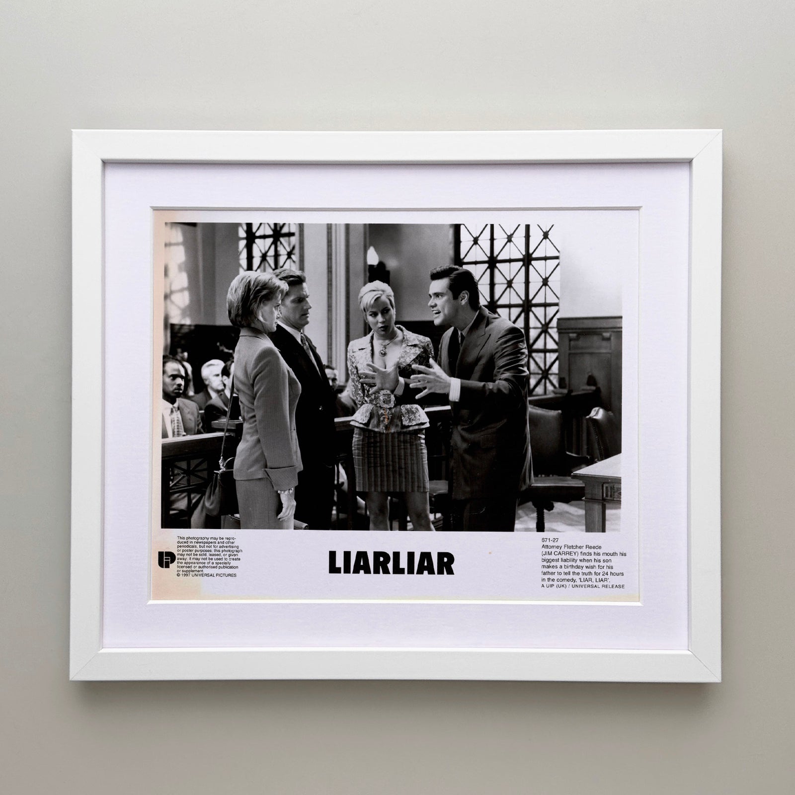 Liar Liar 1997 Publicity Film Movie Press Still Framed