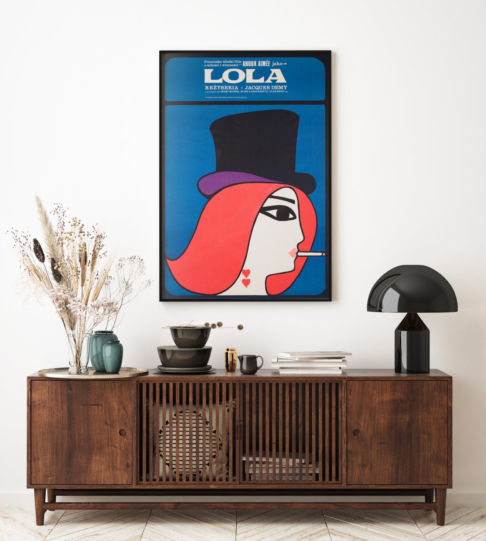 Lola 1967 Polish A1 Film Movie Poster, Maciej Hibner