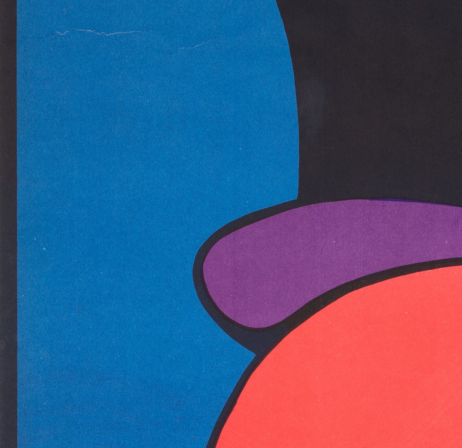 Lola 1967 Polish A1 Film Movie Poster, Maciej Hibner - detail