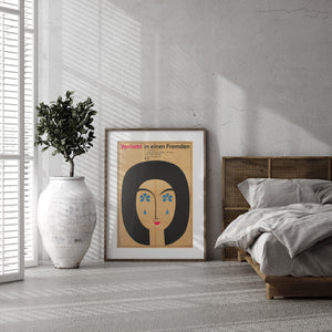 Love With the Proper Stranger 1966 East German Film Movie Poster, Thomas Schleusing