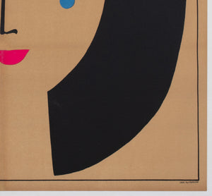 Love With the Proper Stranger 1966 East German Film Poster, Thomas Schleusing