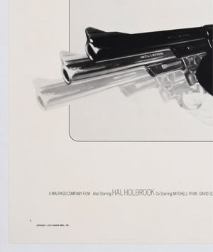 Magnum Force 1973 US 1/2 Sheet Film Movie Poster - detail