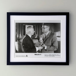 Malcolm X 1992 Film Movie Press Publicity Still Framed