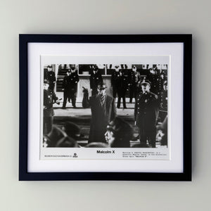 Malcolm X 1992 Film Movie Press Publicity Still Framed