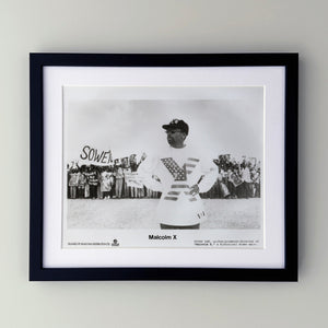 Malcolm X 1992 Film Movie Press Publicity Still Framed
