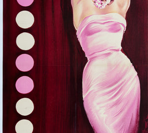 Marilyn 1963 French Grande Film Movie Poster, Boris Grinsson - detail