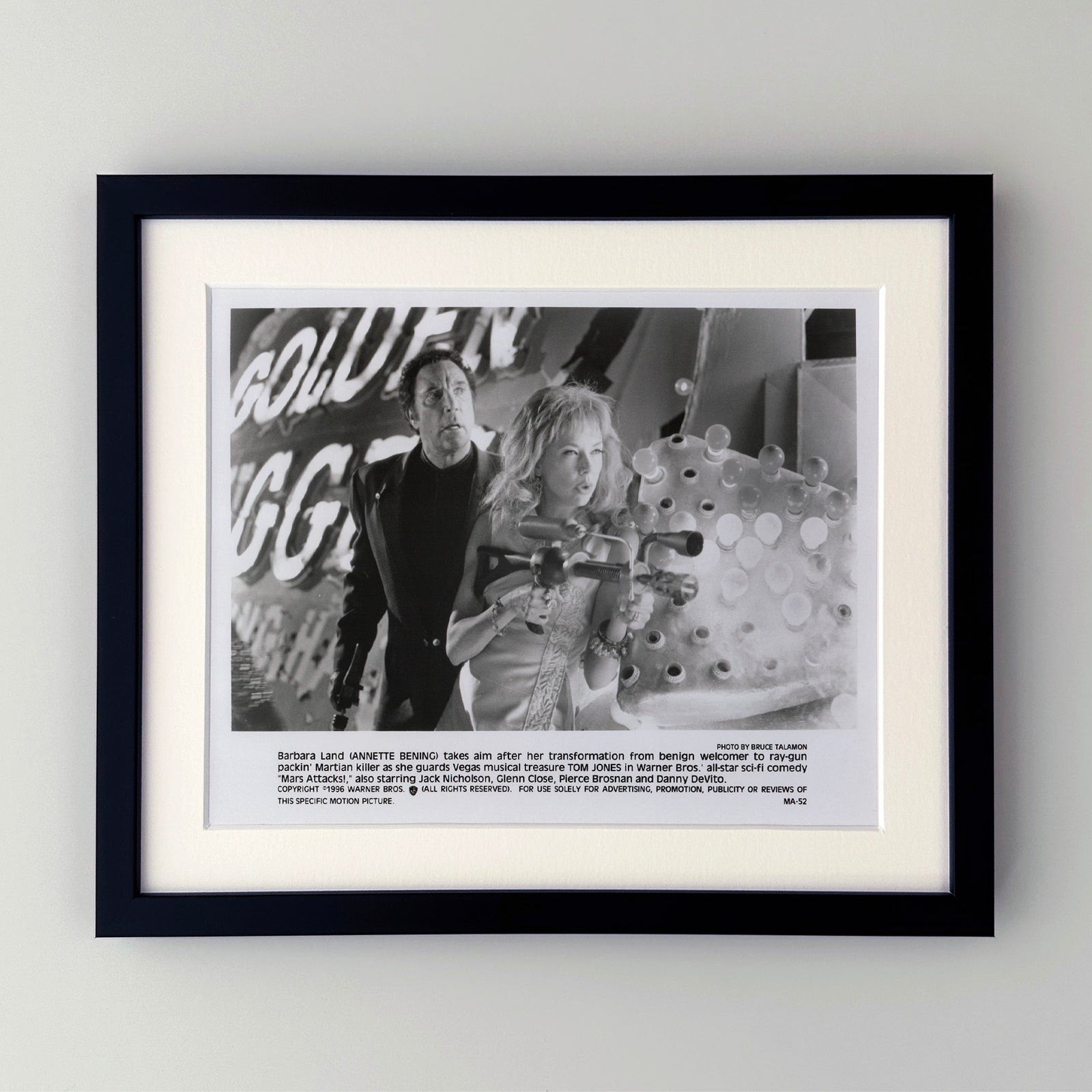 Mars Attacks 1996 Publicity Film Movie Press Still Framed