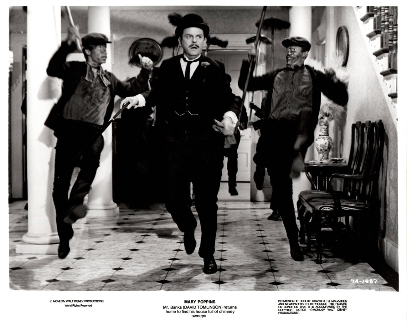 Mary Poppins (1964) Disney Publicity Film Movie Still - Framed