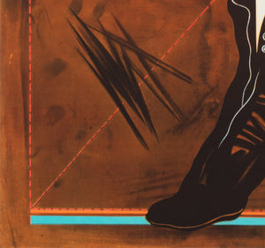 Mary Poppins 1969 Czech A1 Film Movie Poster, Eva Galova - detail