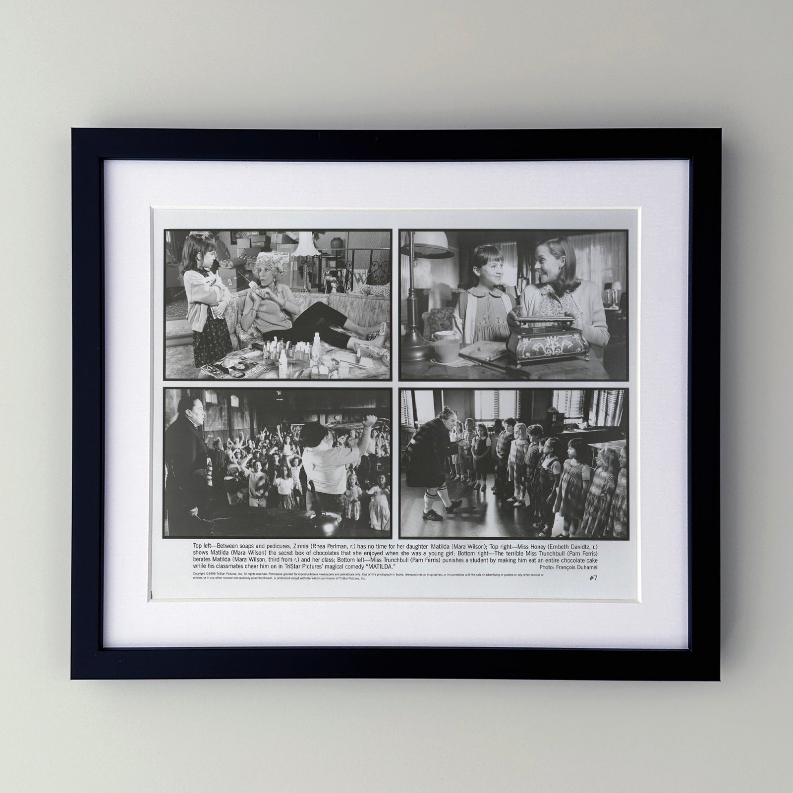 Matilda 1996 Film Movie Press Publicity Still Framed