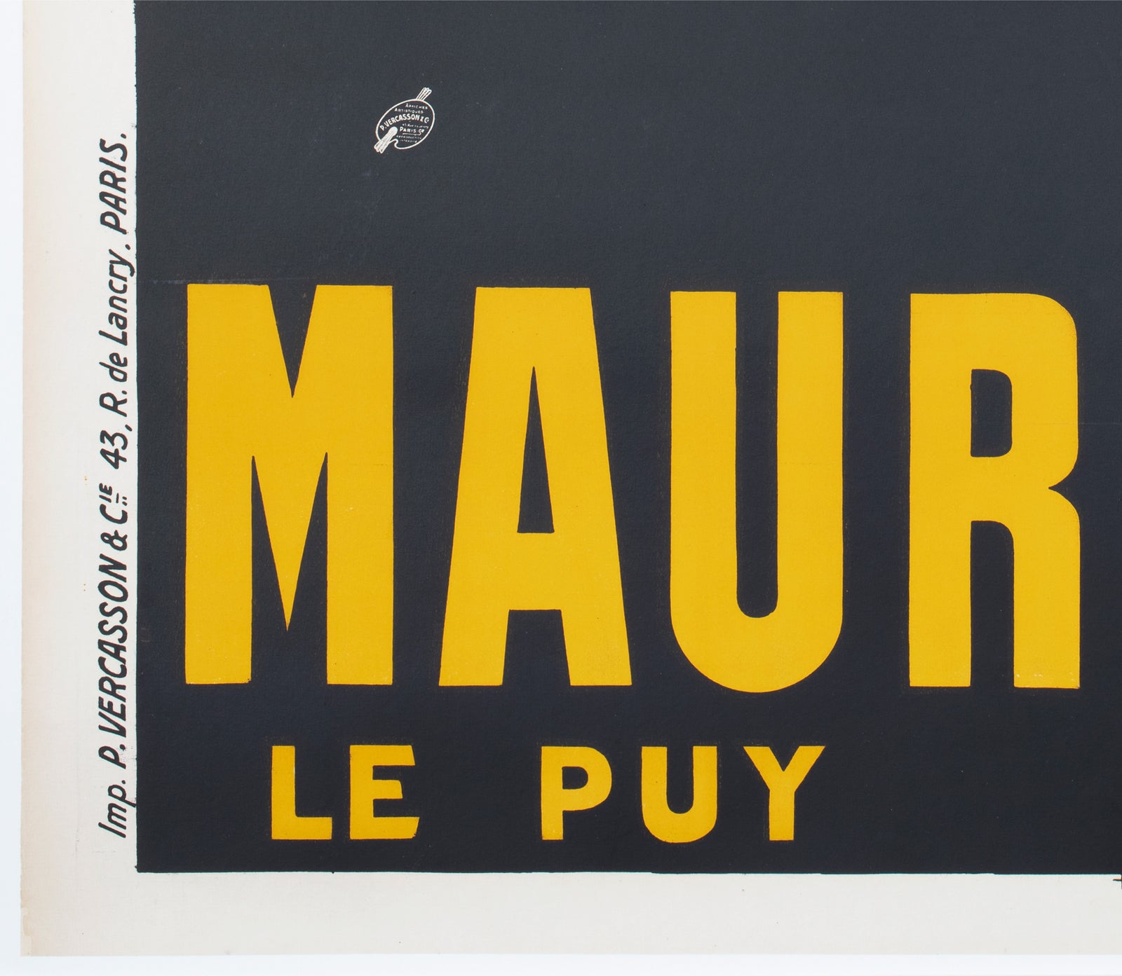Maurin Quina 1906 French Vintage Liqueur Poster, Cappiello - detail