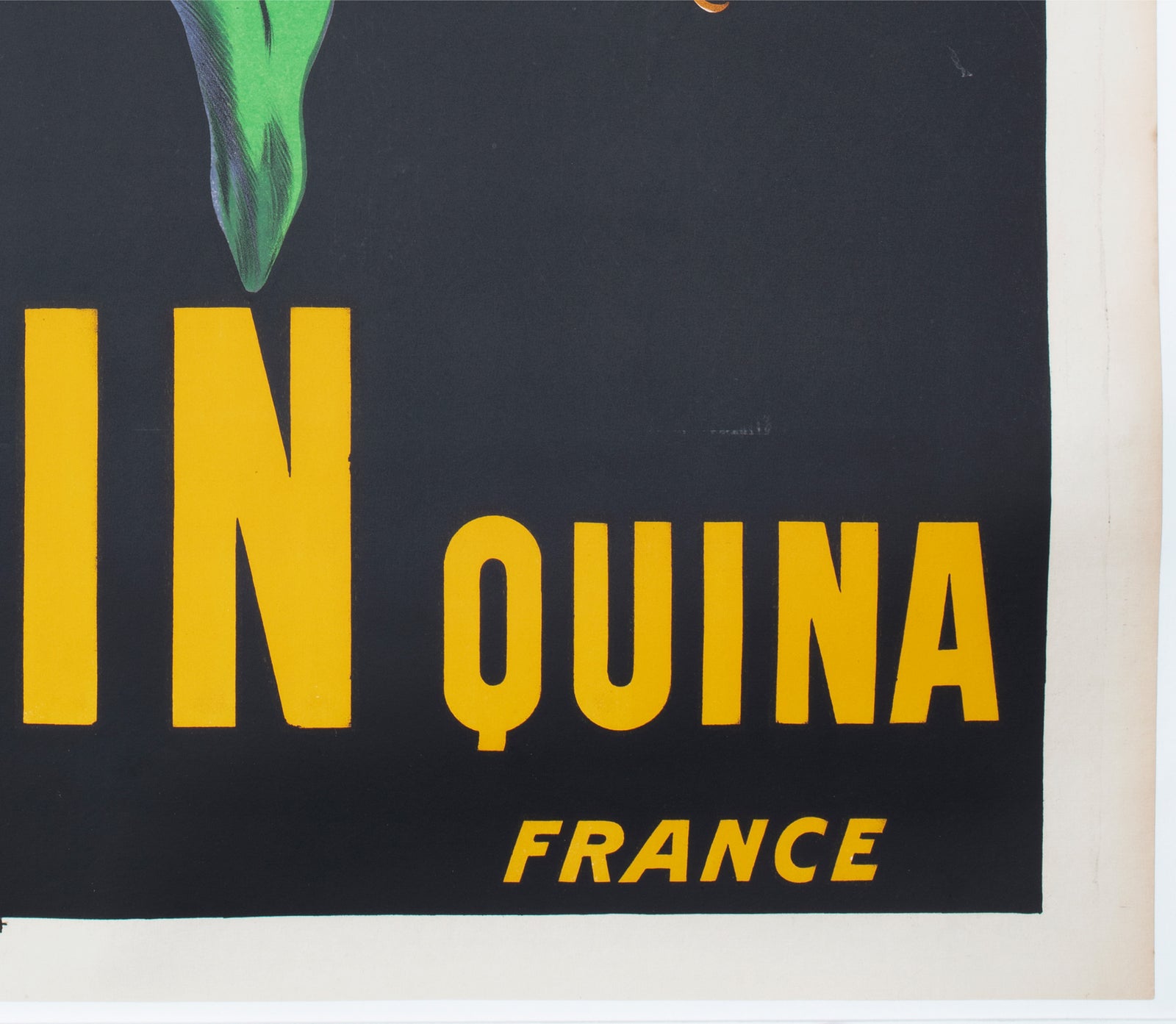 Maurin Quina 1906 French Vintage Liqueur Poster, Cappiello - detail