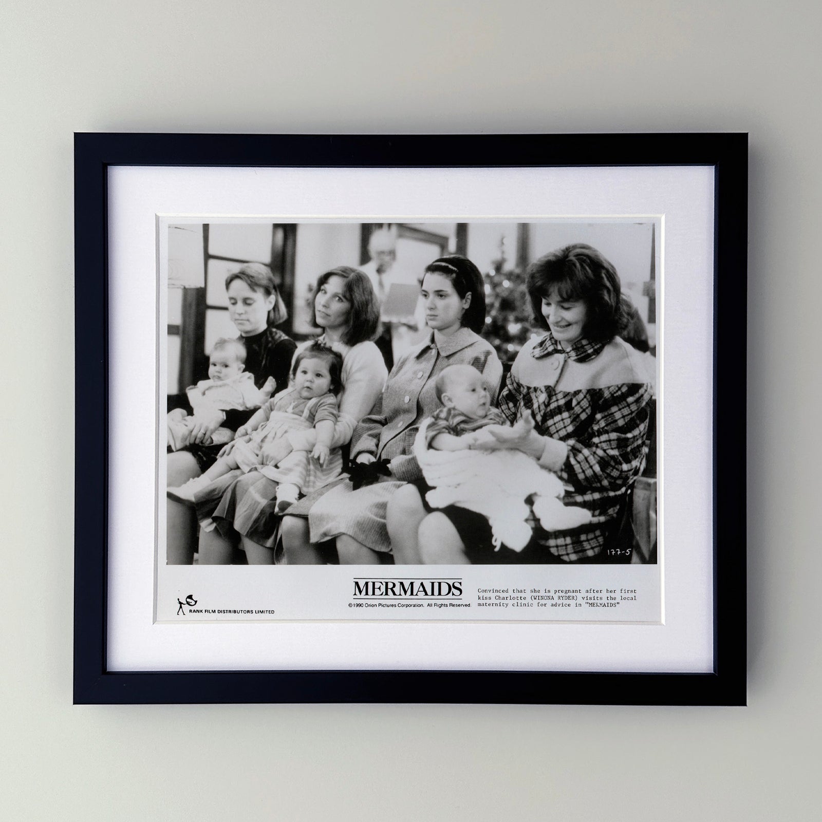Mermaids 1990 Film Movie Press Publicity Still Framed