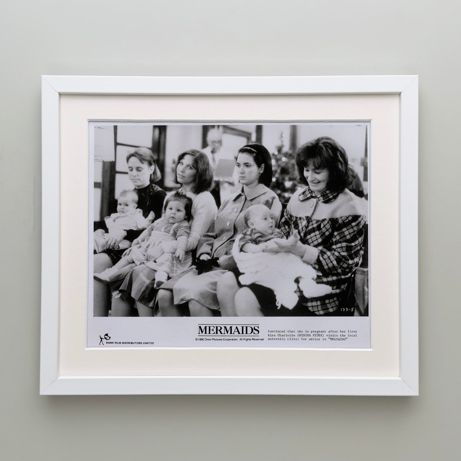 Mermaids 1990 Film Movie Press Publicity Still Framed