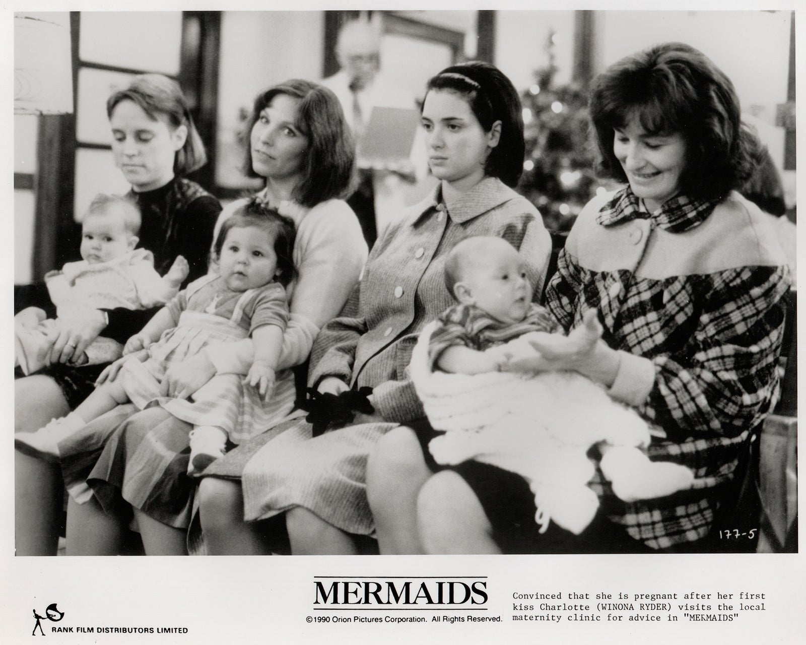 Mermaids 1990 Film Movie Press Publicity Still Framed