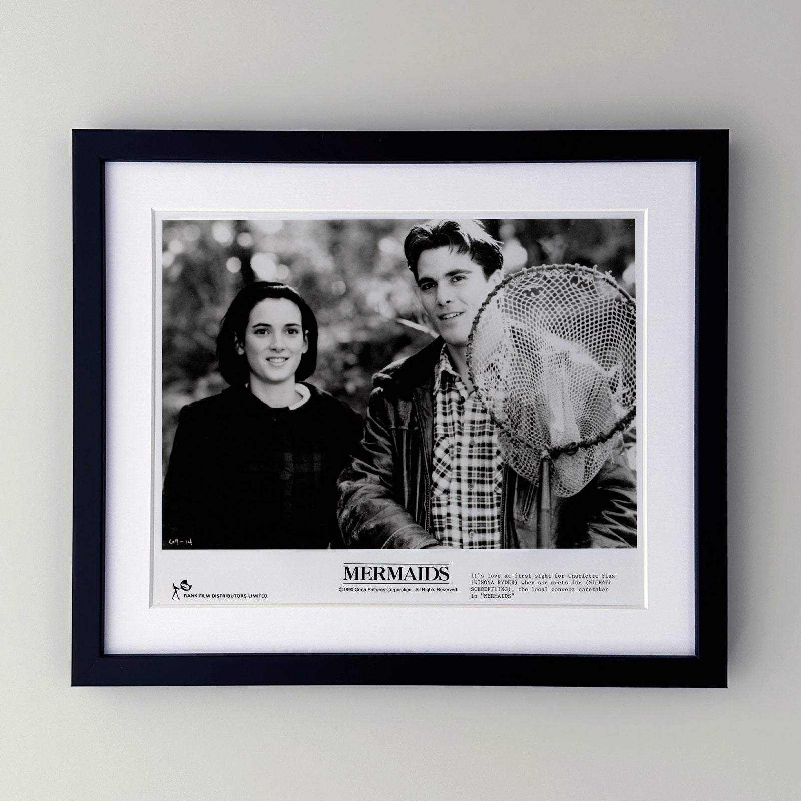 Mermaids 1990 Film Movie Press Publicity Still Framed
