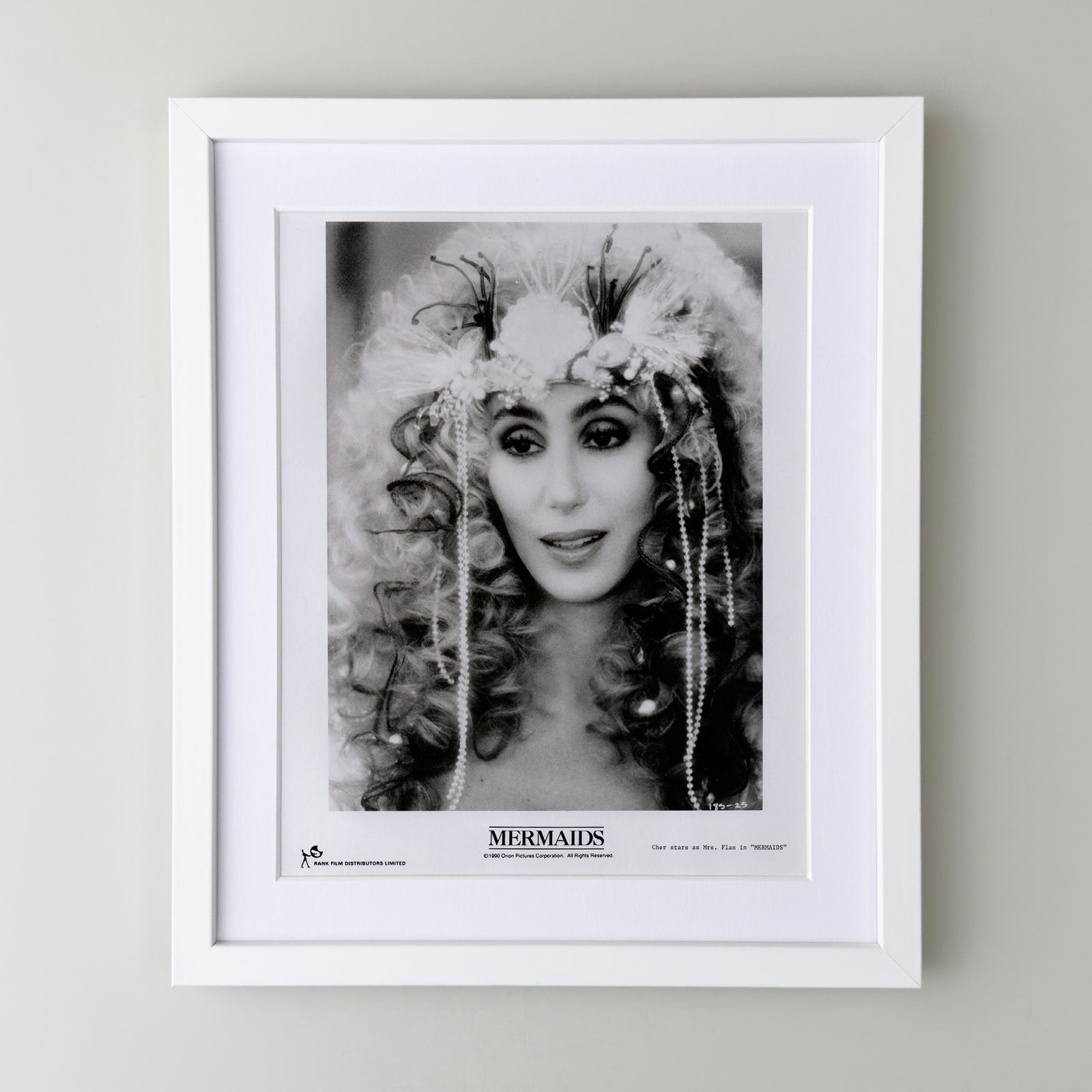 Mermaids 1990 Film Movie Press Publicity Still Framed